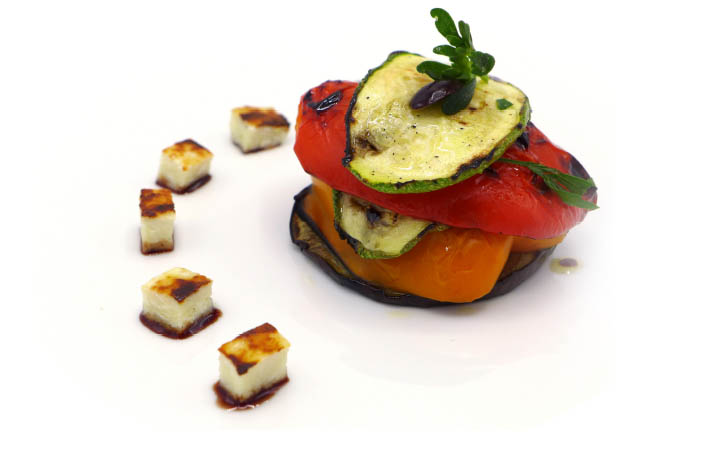 Grilled vegetables, chef, Giannis Apostolakis, recipe